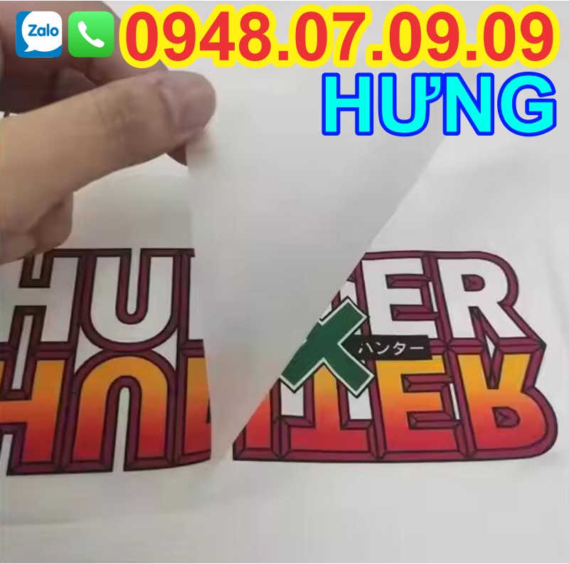 ✅⭐️ Nhãn ép nhiệt HƯNG THANH ✅⭐️