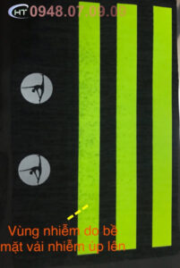 Nhãn nhiễm màu vải Nhãn nhiễm màu vải