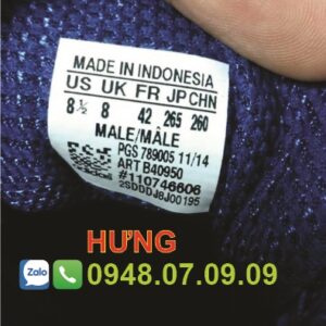 nhãn ép chuyển nhiệt giày