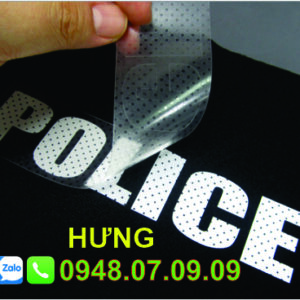 nhãn ép nhiệt quần áo