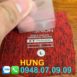 mác ép nhiệt quần áo