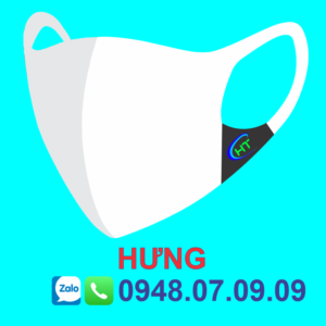 nhãn ép chuyển nhiệt khẩu trang