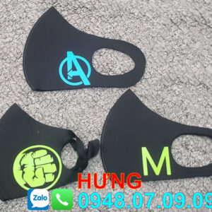 nhãn ép chuyển nhiệt khẩu trang