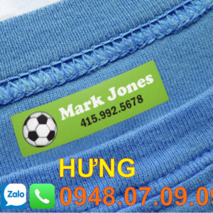 nhãn ép nhiệt chất lượng