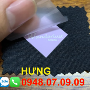 nhãn ép nhiệt giá tốt