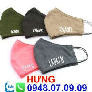 nhãn ép nhiệt khẩu trang