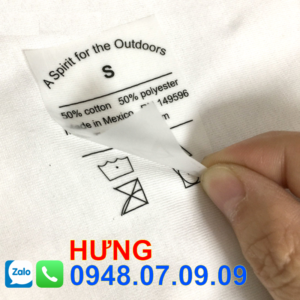 nhãn hiệu ép nhiệt