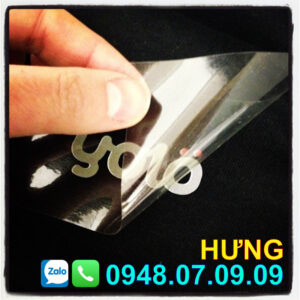 nhãn in ép chuyển