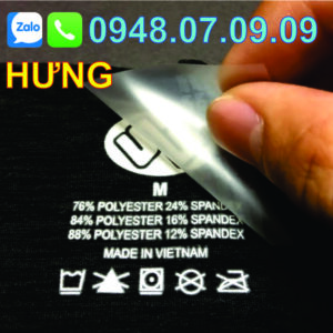 nhãn in ép nhiệt