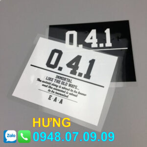 nhãn in ép nhiệt