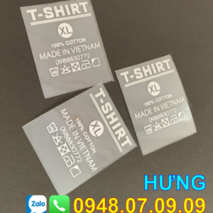 nhãn mác chuyển nhiệt