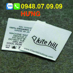 nhãn sườn quần áo