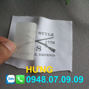 tem nhãn ép nhiệt