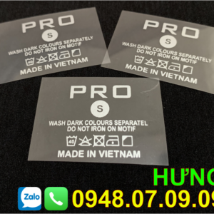 tem nhiệt quần áo