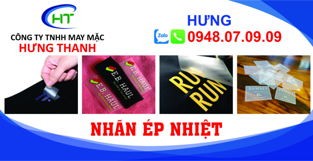 ✅⭐️ Nhãn ép nhiệt HƯNG THANH ✅⭐️