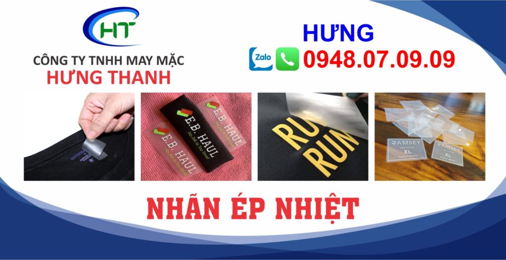 ✅⭐️ Nhãn ép nhiệt HƯNG THANH ✅⭐️