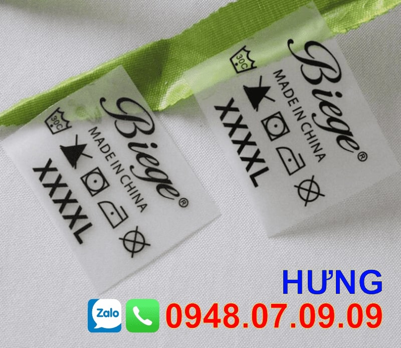 Nhãn mác quần áo