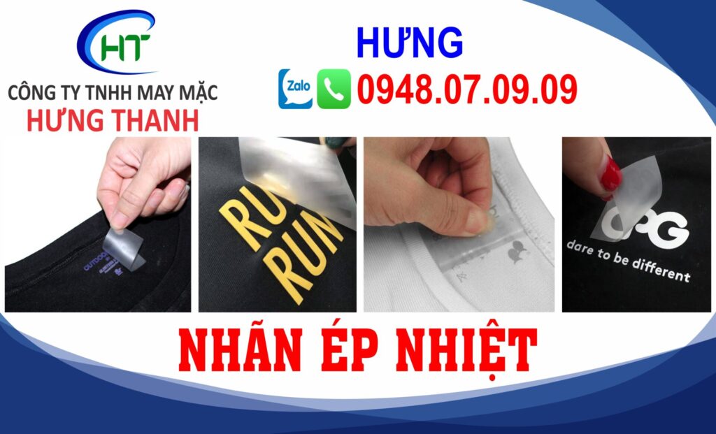 ✅⭐️ Nhãn ép nhiệt HƯNG THANH ✅⭐️