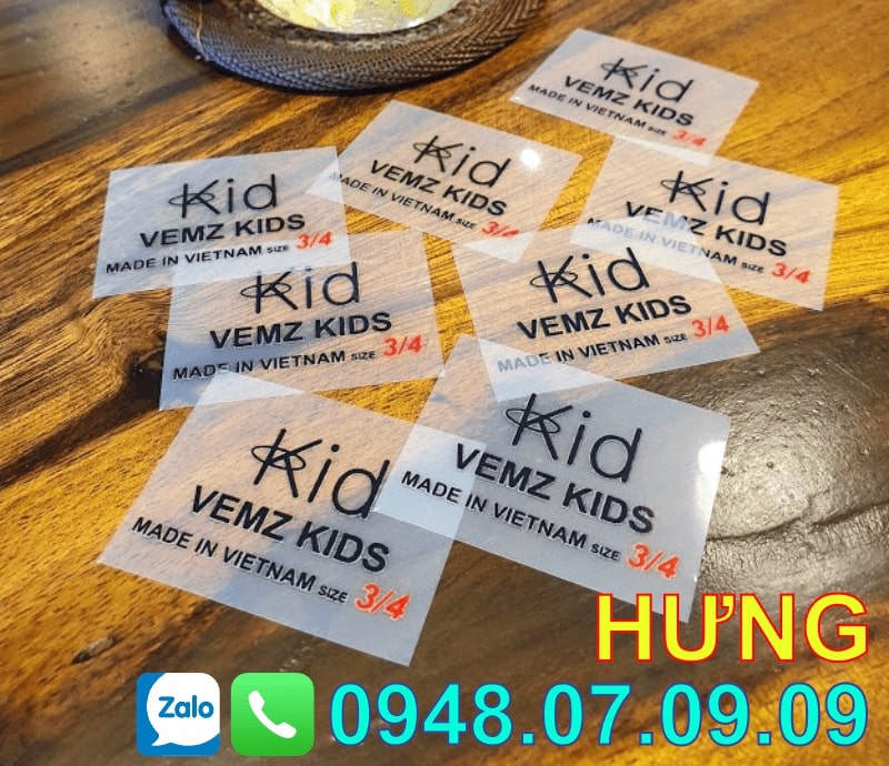 Nhãn mác ép nhiệt