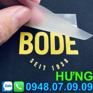 nhãn ép nhiệt HƯNG THANH