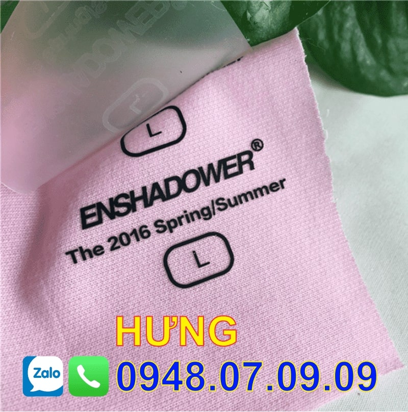 Tem ép nhiệt quần áo