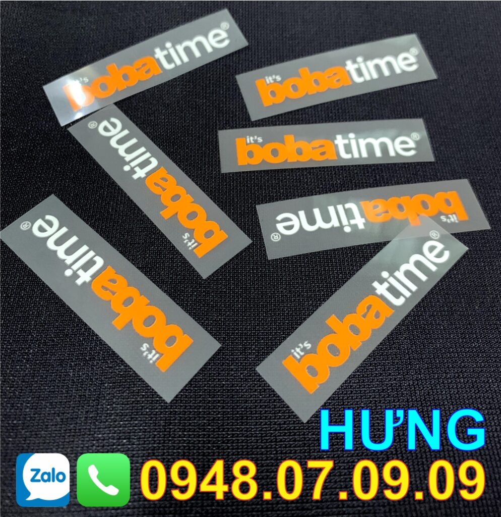 ✅⭐️ Nhãn ép nhiệt HƯNG THANH ✅⭐️