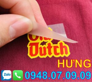 ⭐️⚜️【 Nhãn ép nhiệt THANH TRÌ 】⚜️⭐️ NHÃN ÉP NHIỆT🔥🔥🔥🔥🔥 1 nhan ep nhiet Ho Chi Minh