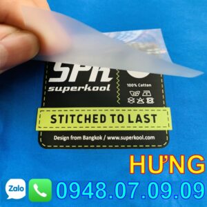 nhãn ép nhiệt Gò Vấp