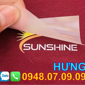 tem mác ép nhiệt