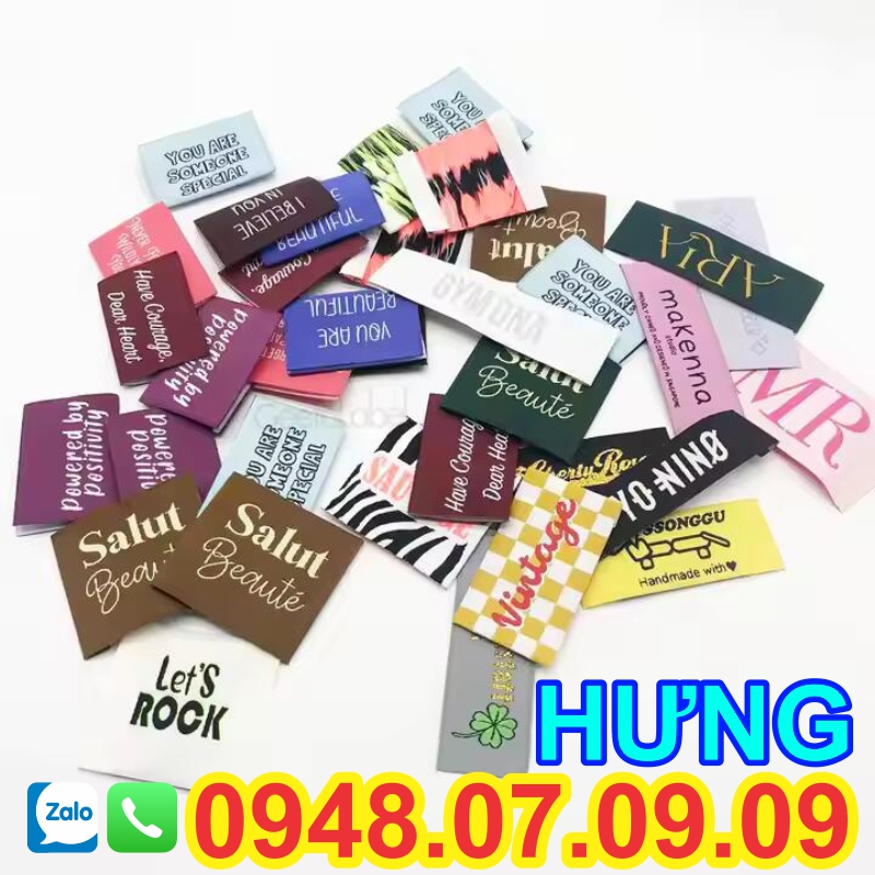 ✅⭐️ Nhãn ép nhiệt HƯNG THANH ✅⭐️