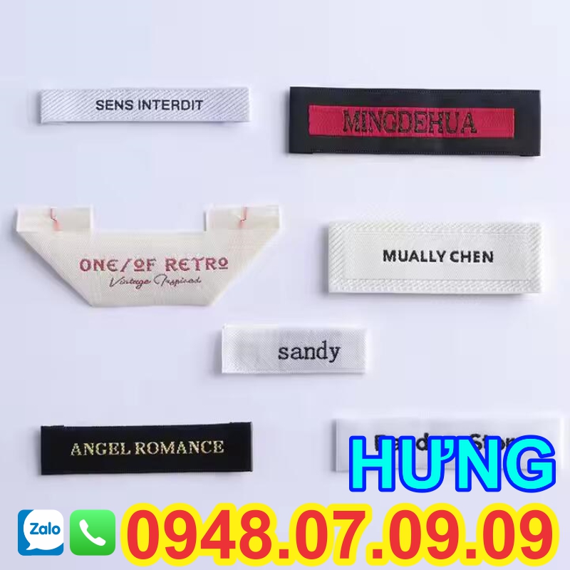 ✅ Mác Dệt Quần Áo 🎯 1 Yếu Tố Không Thể Thiếu Trên Sản Phẩm 💖 6 ✅ Mác Dệt Quần Áo 🎯 1 Yếu Tố Không Thể Thiếu Trên Sản Phẩm 💖
