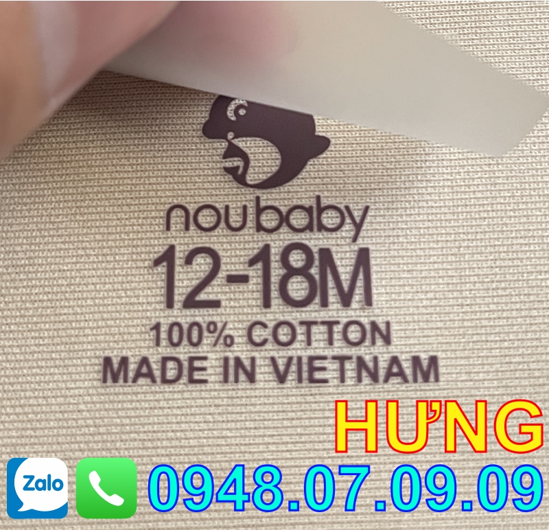 ✅⭐️ Nhãn ép nhiệt HƯNG THANH ✅⭐️