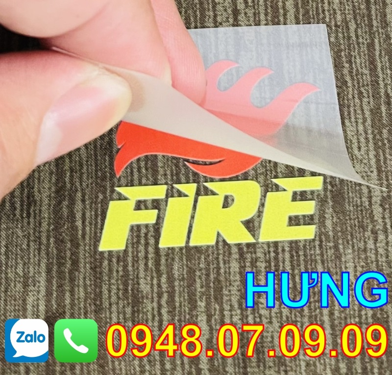 ✅⭐️ Nhãn ép nhiệt HƯNG THANH ✅⭐️