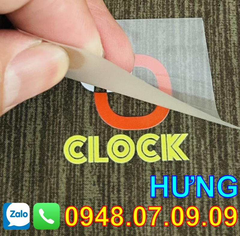 ✅⭐️ Nhãn ép nhiệt HƯNG THANH ✅⭐️