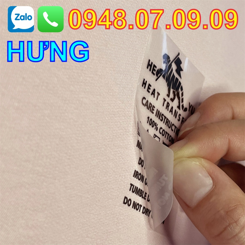 ✅⭐️ Nhãn ép nhiệt HƯNG THANH ✅⭐️