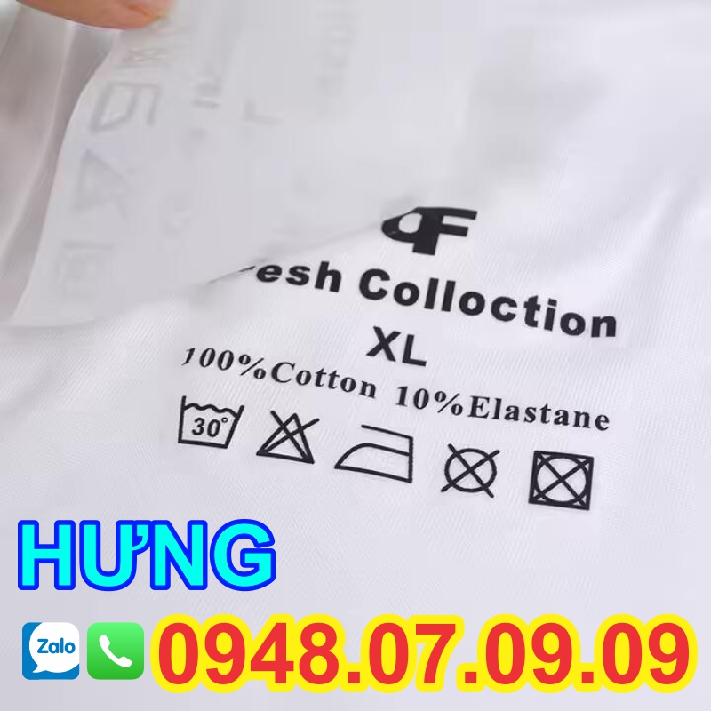 ✅⭐️ Nhãn ép nhiệt HƯNG THANH ✅⭐️