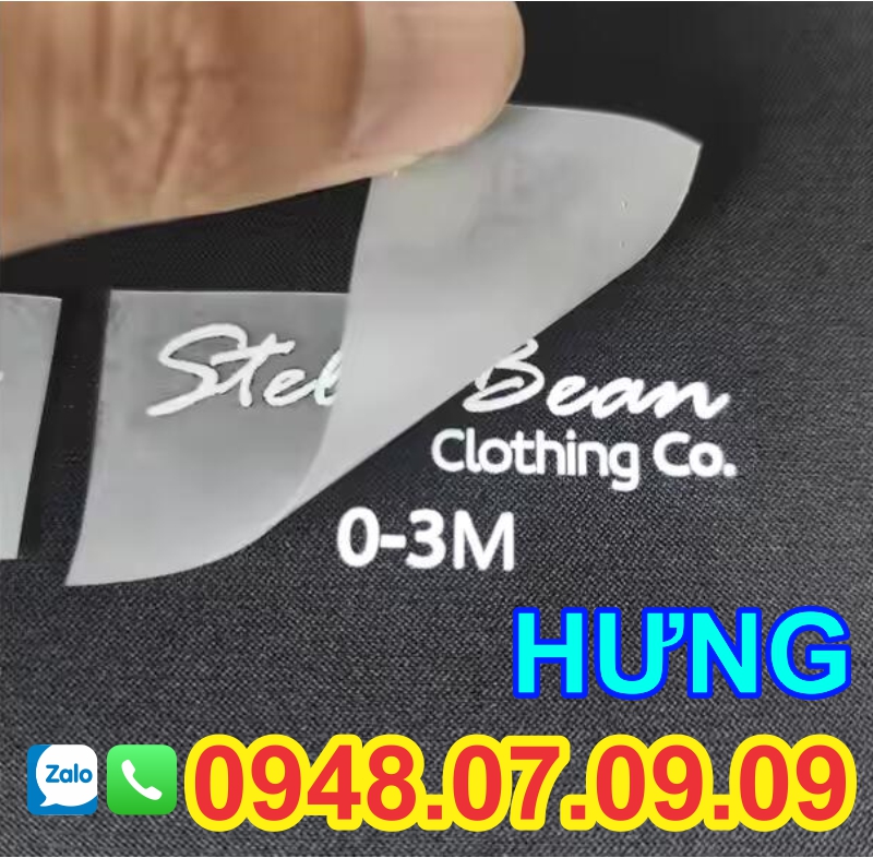 ✅⭐️ Nhãn ép nhiệt HƯNG THANH ✅⭐️