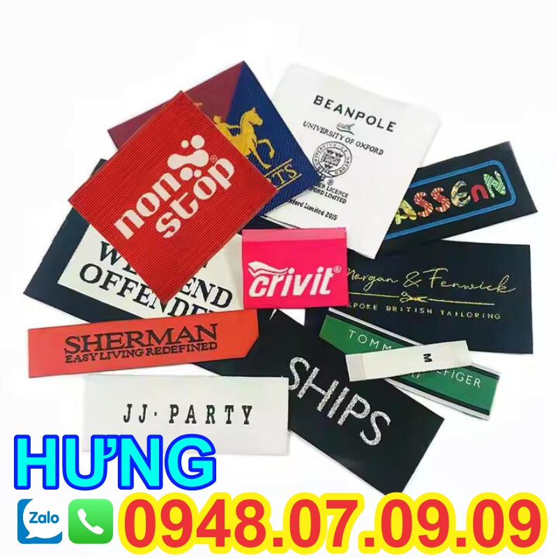 ✅⭐️ Nhãn ép nhiệt HƯNG THANH ✅⭐️