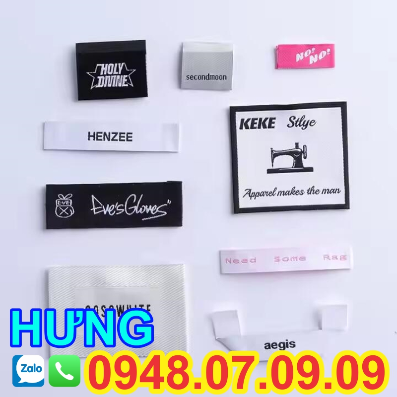 ✅⭐️ Nhãn ép nhiệt HƯNG THANH ✅⭐️