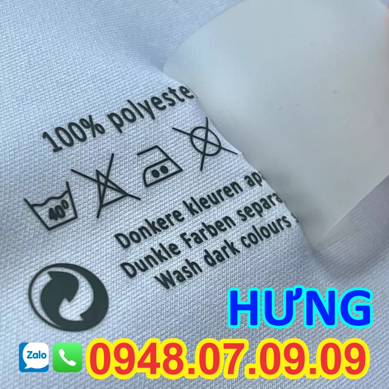 ✅‪ Nhãn ép nhiệt quần áo ➡️ Bước đột phá mới về ngành may mặc ⭐️